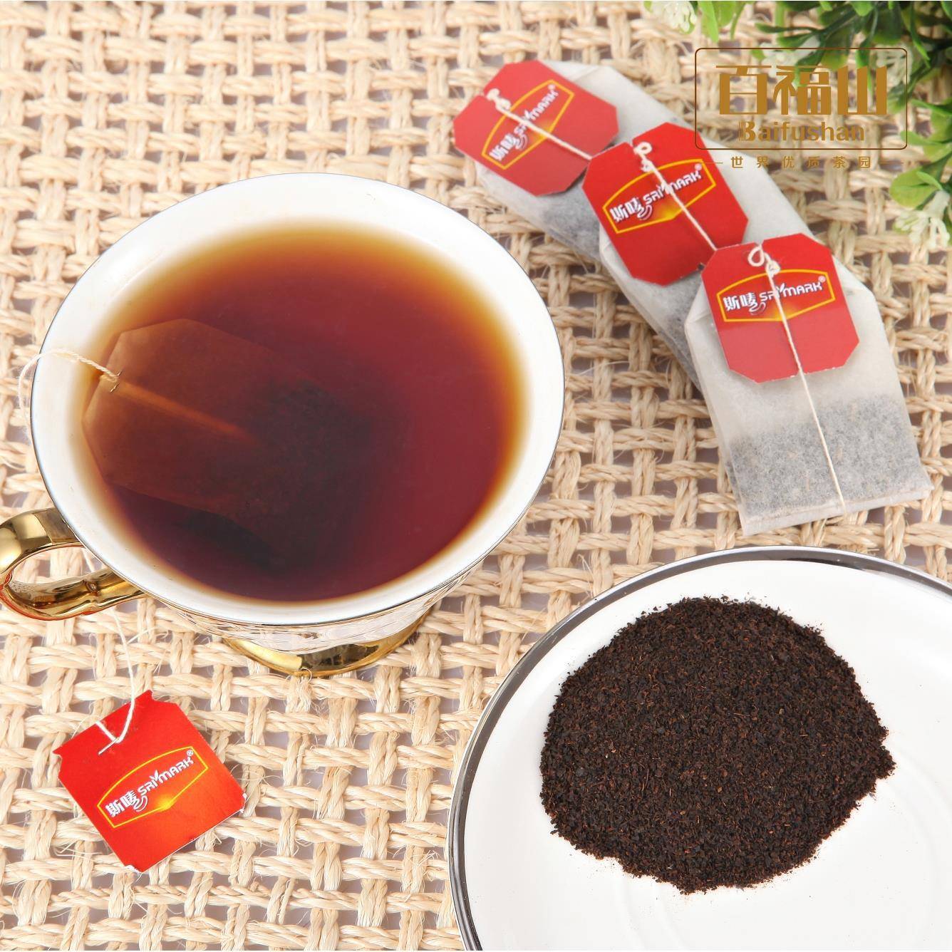 斯唛苹果味红茶锡兰红茶包 斯里兰卡进口袋泡茶 奶茶店西餐厅专用