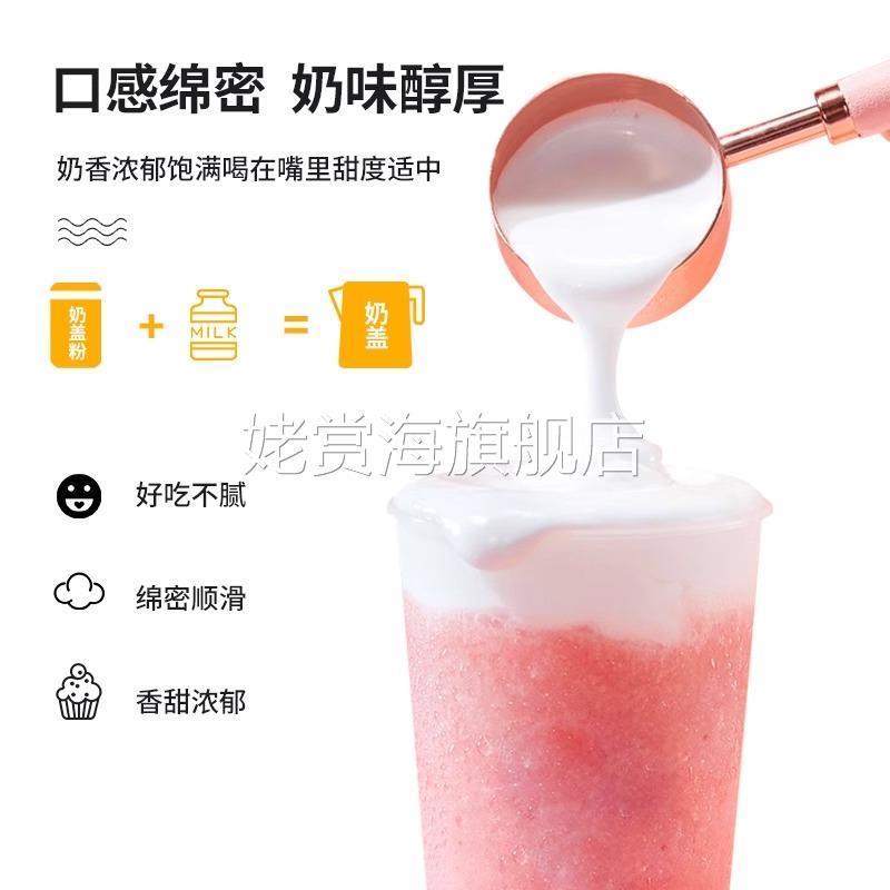 芝士奶盖粉海盐咸味奶茶店专用奶泡粉商用原材料免奶油打发即食