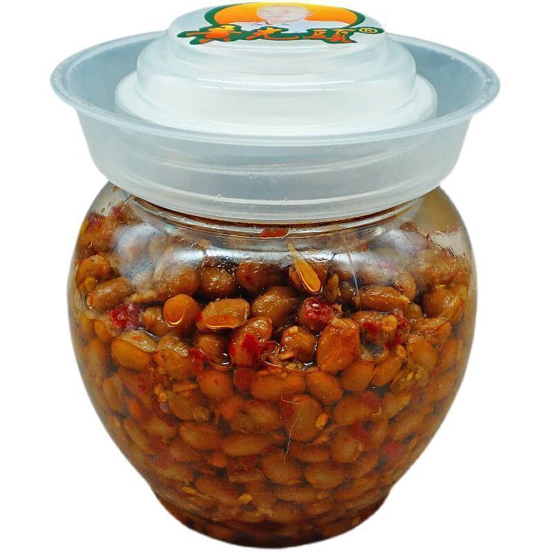 湖南常德澧县特产黄光头外婆菜鲊辣椒鱼味豆豉腊八豆萝卜干木瓜丝