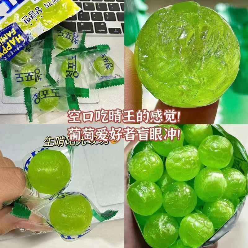 韩式提味葡萄糖同款青提硬