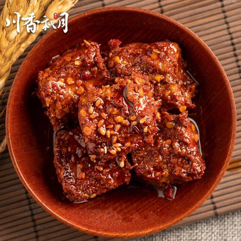 【川香秋月】豆腐乳210g*2瓶 四川特产麻辣豆腐乳农家红油豆腐乳