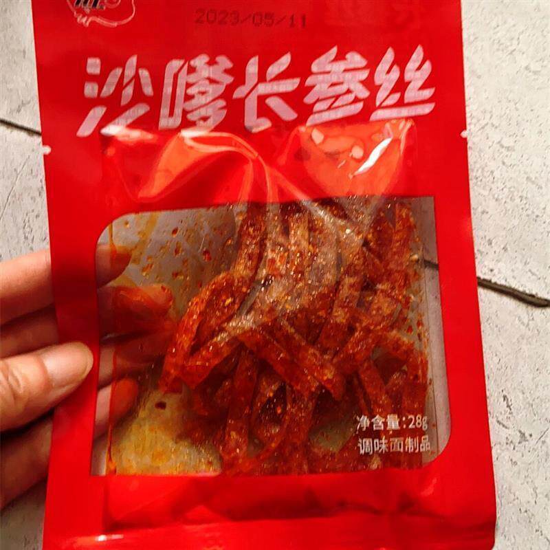 飞旺辣条八宝青丝28克素牛