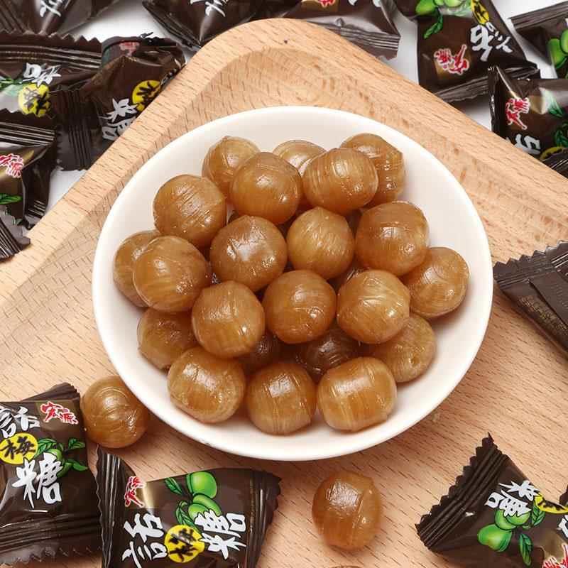 宏源陈皮糖话梅糖水果橙皮酸甜硬糖果散装500克90后怀旧零旗舰店