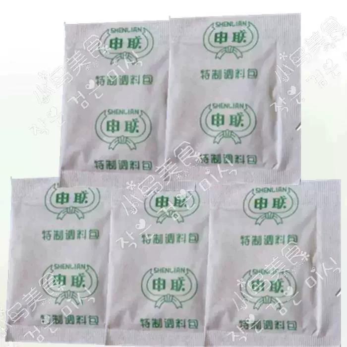 延边汪清方便面料包/干明太鱼 棒鱼 鱿鱼板调味料小袋100包
