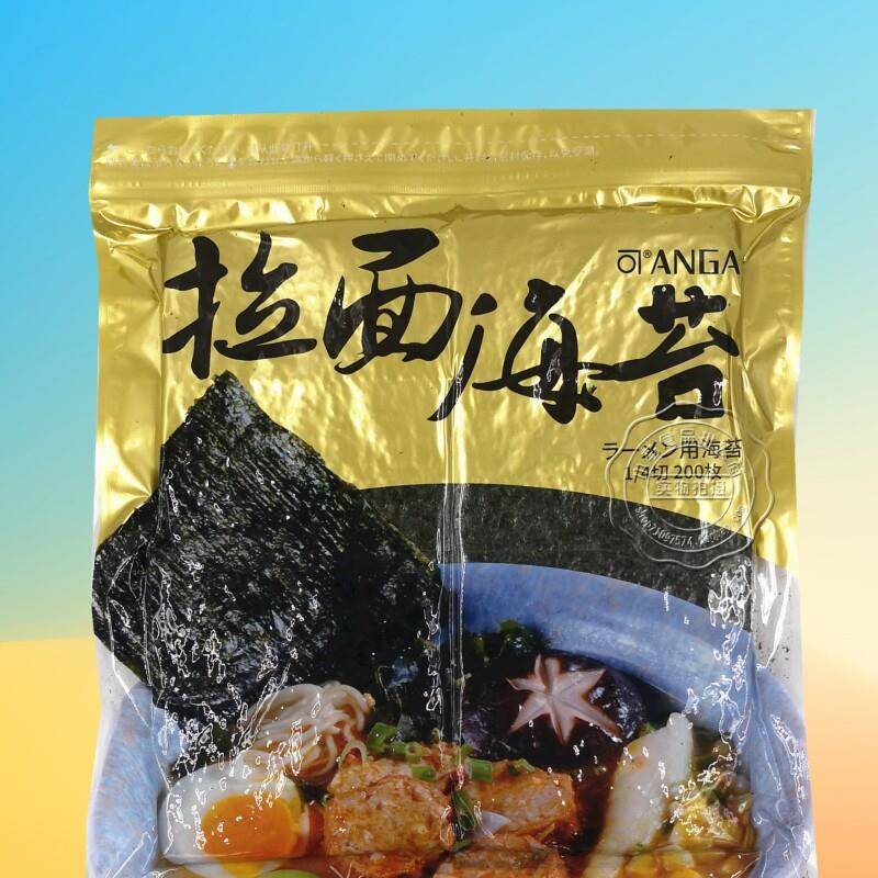 新货日本苔青海苔拉面海苔调味料120g日本寿司材料理食材亿丰盛海