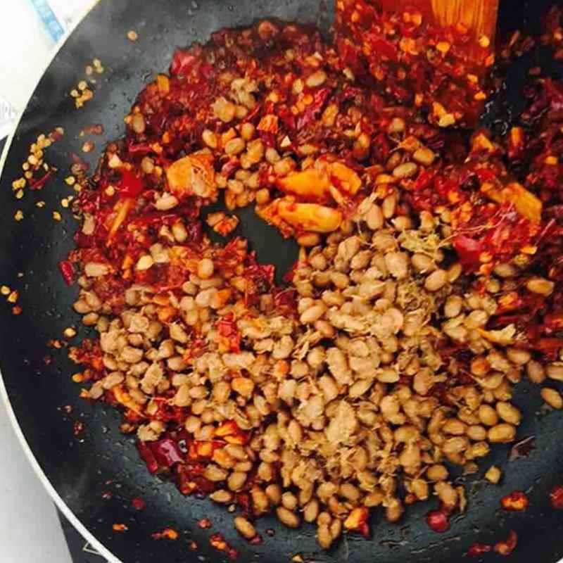 贵州贞丰豆豉火锅湿豆食 网红地摊豆鼓火锅底配料辣椒蘸水佐料2斤