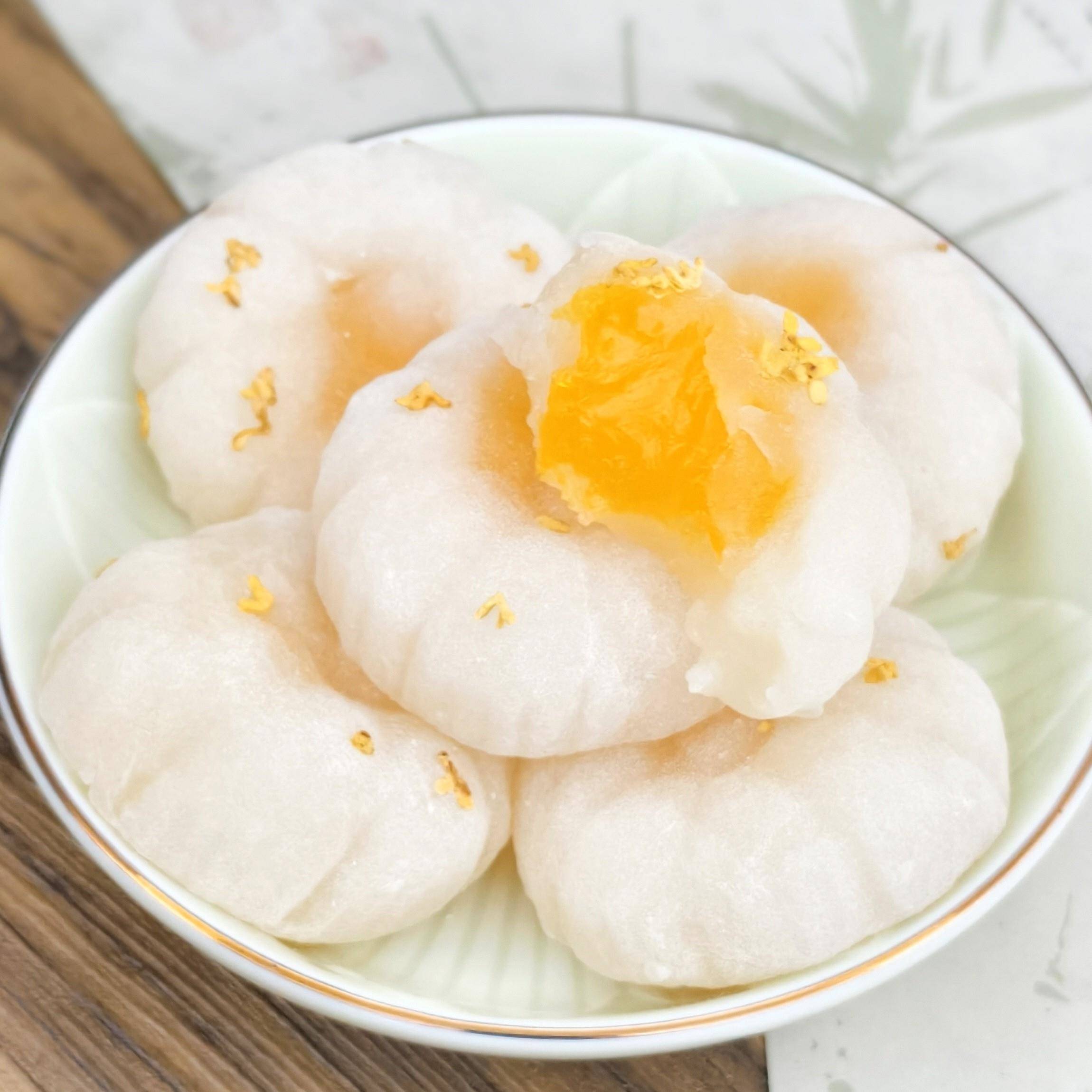 新货桂花麻薯网红糕点特产糯叽叽糯米糕糯米糍团手工小吃零食传统