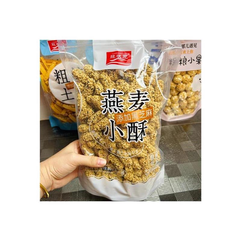 &燕麦小酥300g添加黑芝麻
