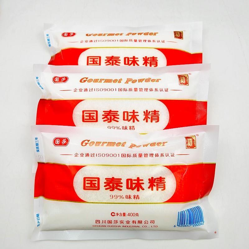 国泰味精400g小袋家用99%味精炒菜鲜香味美炖汤调味品调味料四川图片