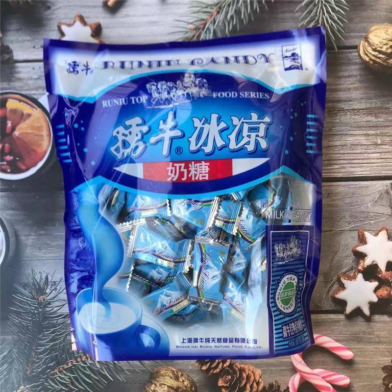 孺牛奶糖冰凉奶糖薄荷鲜乳糖巧克力糖果绿茶糖年货混合婚庆喜糖果