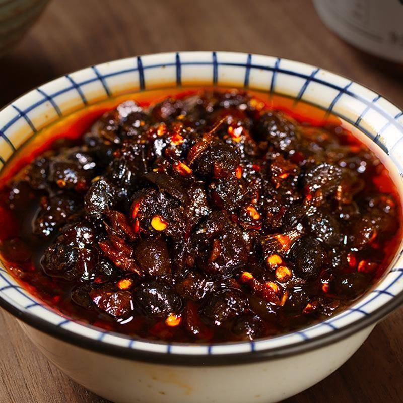 臻鲜香辣豆豉酱拌饭酱拌面酱料佐餐酱下饭菜辣椒酱四川拌菜