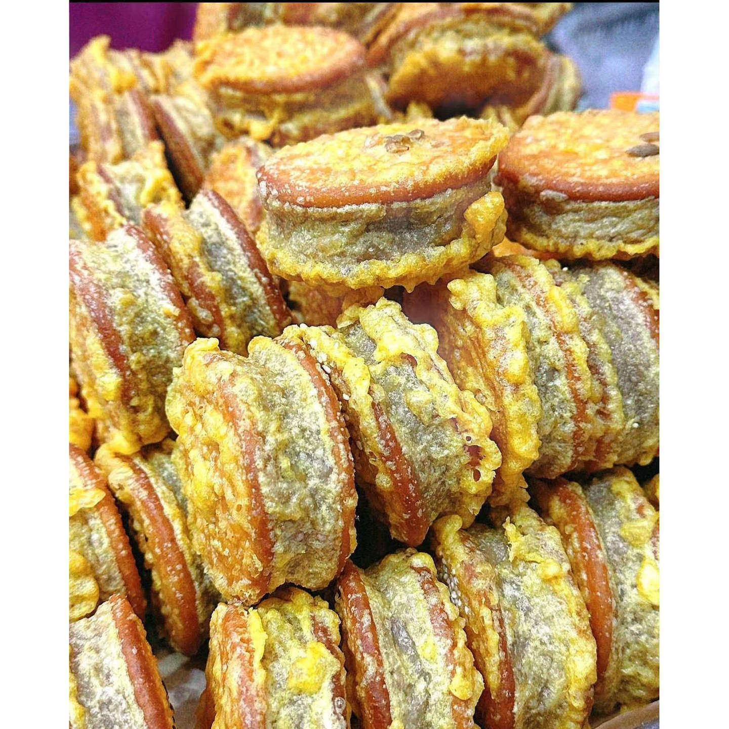 泉州芋头饼手工芋泥饼香芋饼干夹心芋泥福建闽南特产油炸半成品