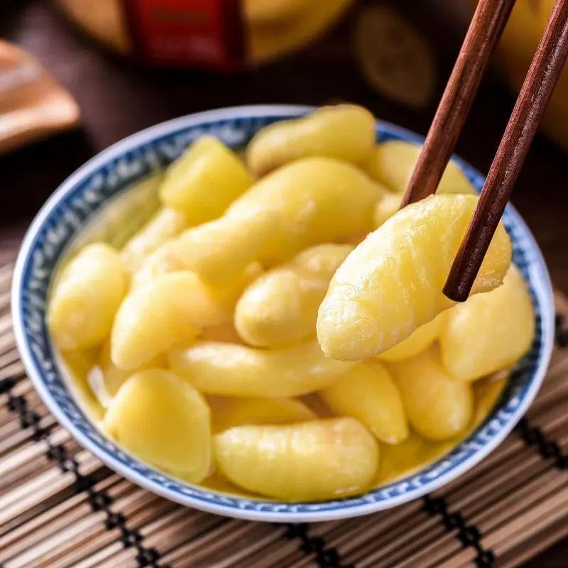 酱倒三缸淄博枸杞泡姜芽新鲜嫩姜牙酸甜腌制泡菜仔姜糖醋生姜姜片