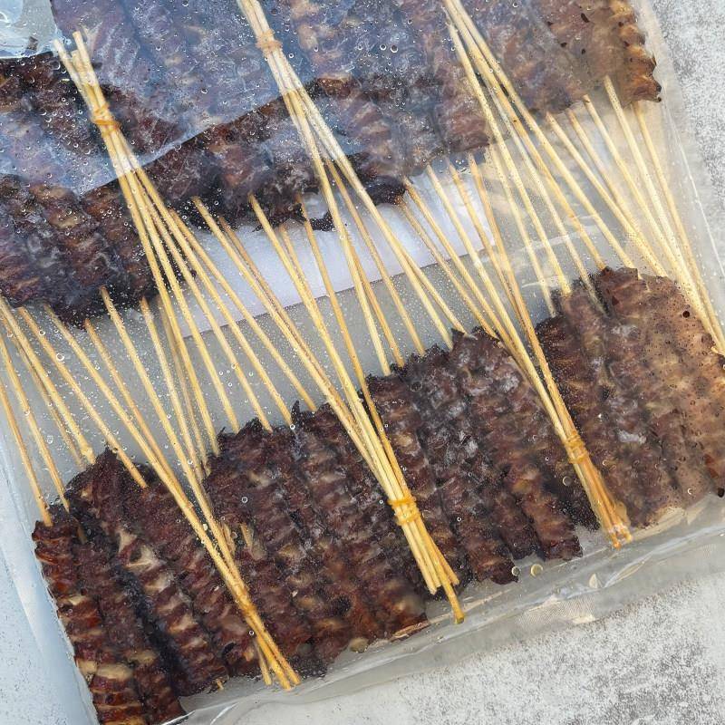新货湘其玉鲜卤香干小串商用半成品豆腐干串豆干素鸡串烧烤食材