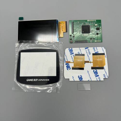 2024款2.9寸GBA高亮GAMEBOYADVANCEips液晶屏点对点同人AI