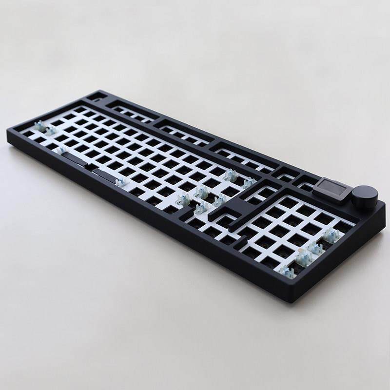 Keydous NJ98 三模2.4G蓝牙无线 线热插拔98键机械键盘客制化套件图片