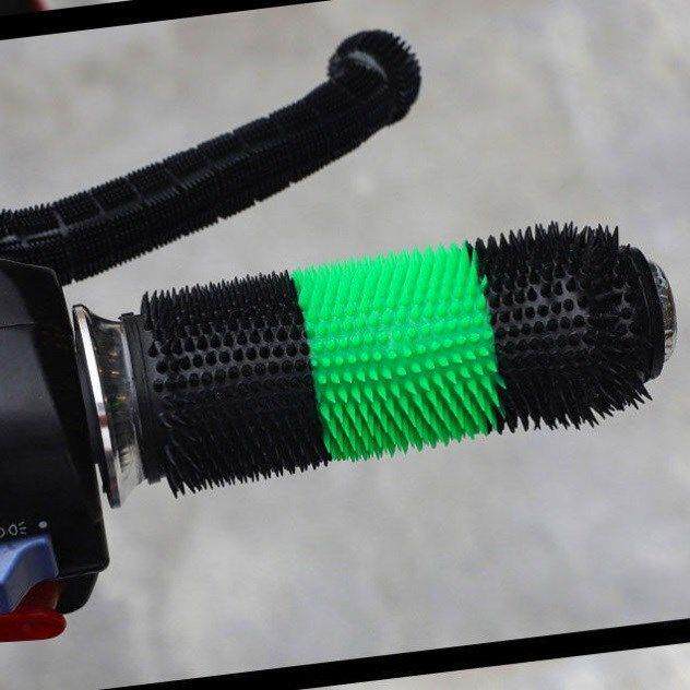 流行电动汽车摩托车车把盖橡胶把手防滑刹车盖节气把手防水防汗盖