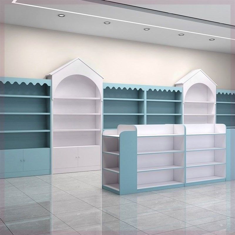 母婴店货架奶粉展示柜纸尿裤展示架儿童展架中岛柜宠物店货柜,商业/办公家具,母婴货架,淘宝优惠券,粉丝福利购,淘宝优惠卷