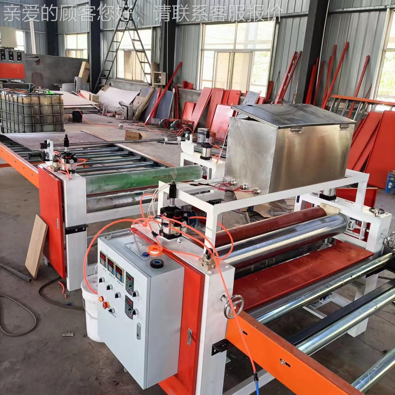 p et木饰背景墙贴膜设备密度板皮革复面合机 硬贴包EVA热熔平贴机