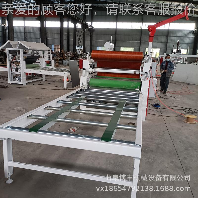 多面辊板涂胶贴机 PUR热熔胶贴面机水网纹刮刀滚胶机 防火皮复层