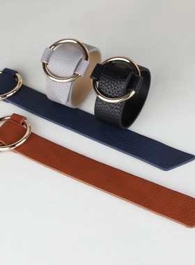 盛斯特皮革餐具餐巾扣样板房摆台餐扣软装装饰品毛巾扣口布圈