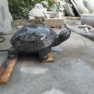 室内外动物青石喷水石龟假山石龟荷池鱼塘造景石龟装饰加工