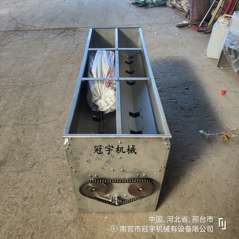 播种机不锈钢箱小麦播种施肥一体箱旋耕机配电动撒肥机撒两种肥