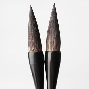 国友笔庄落纸云烟熊毫兼毫狼毫大号毛笔春联大字抓笔京抓提笔