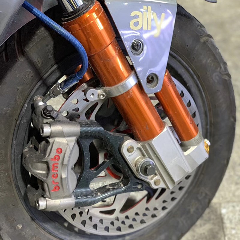 RZM转接码大辐射卡钳座220/25适用MP正叉/倒置前减震UF2/MDF2