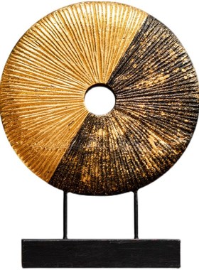 异丽泰式风情家居桌面摆件客厅玄关电视柜木雕装饰品东南亚摆设