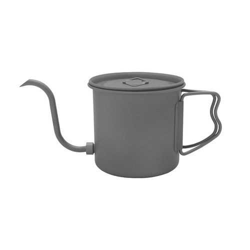 纯钛手冲咖啡壶折叠式长嘴细口冲泡壶家用户外T咖啡壶壶嘴可拆