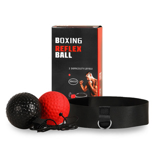 头戴式速度球拳击魔力球反应球搏击训练协调能力击打球减压发泄球