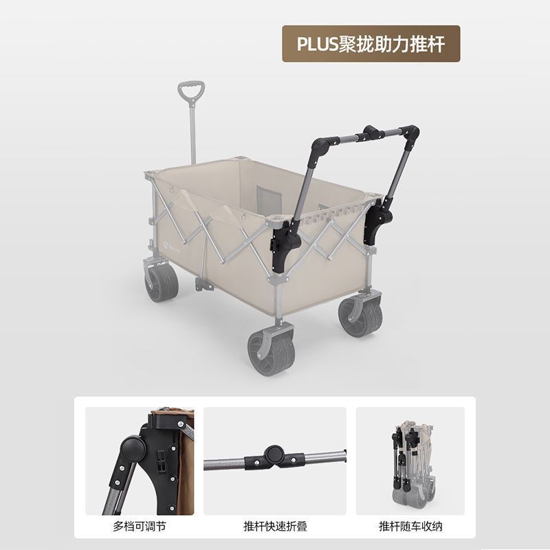 北欢Plus聚拢款助力推杆露营车