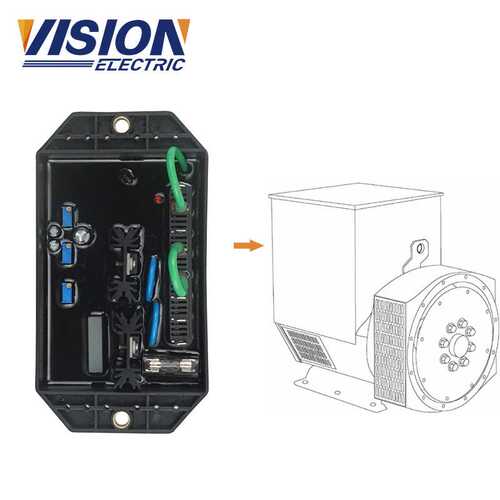 厂家发货 KI-DAVR-95SW发电机调压板AVR 稳压板 自动电压调节器