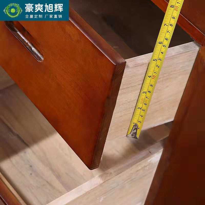 热销实木梳妆台卧室多功能组装经济迷你小户型可伸缩化妆台桌组合