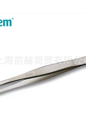 瑞士Erem镊子25SA扁平圆形尖头120mm不锈钢耐酸耐热镊子