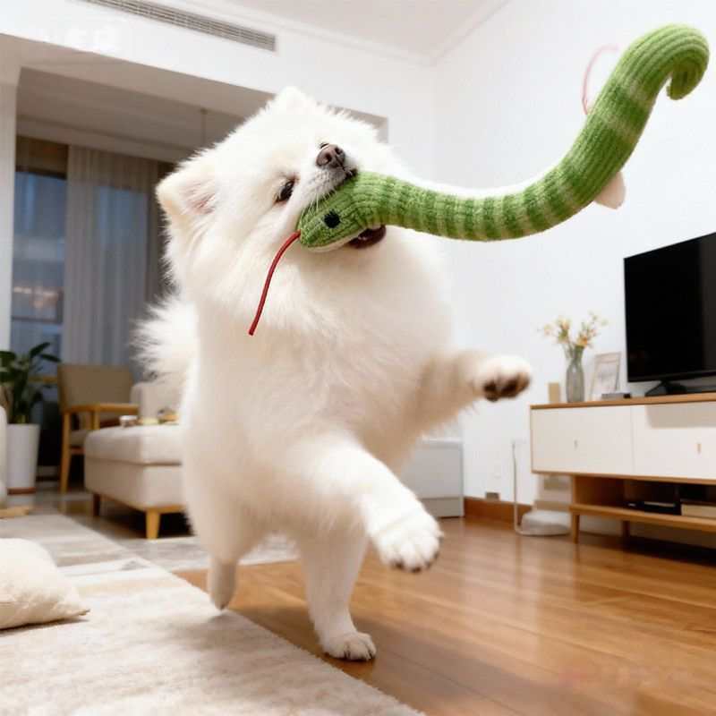 自嗨消耗体力小型犬磨牙耐咬发声