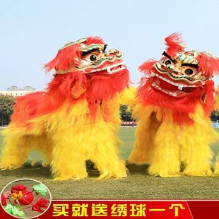 舞狮道具北狮舞狮子的狮子龙狮整舞狮子北狮舞龙舞狮道具舞狮头
