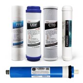 寸净水器棉五级通用膜反渗透前三级纯净水全装