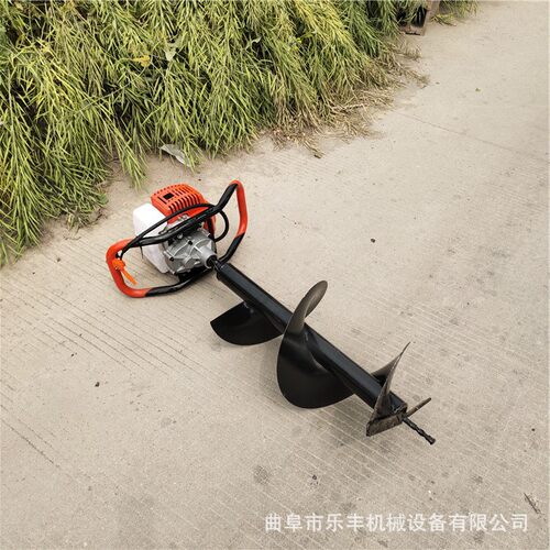 两冲程大功率48单人汽油地钻机 植树造林挖坑机 多种规格钻头