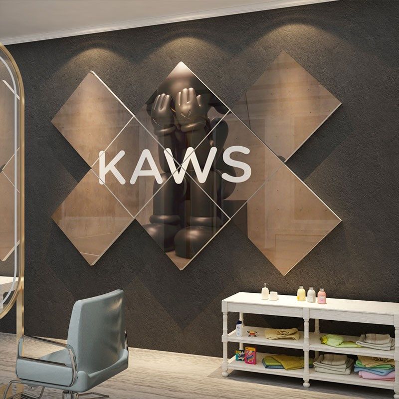 网红理发店墙面装饰美发高级感氛围布置发廊背景墙贴纸画摆件创意,家居饰品,文化墙贴,淘宝优惠券,粉丝福利购,淘宝优惠卷