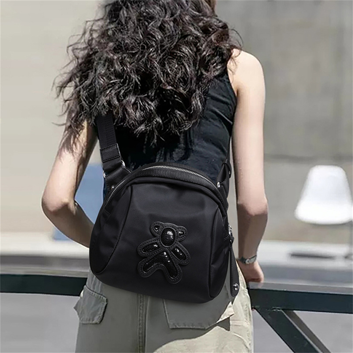 包包女包2025新款轻奢女士小众贝壳包单肩斜挎手提包女防水帆布包,箱包皮具/热销女包/男包,通用款女包,淘宝优惠券,粉丝福利购,淘宝优惠卷