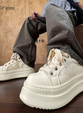 7CM内增高鞋子男鞋2025潮流休闲鞋运动鞋百搭厚底男士秋冬季新款