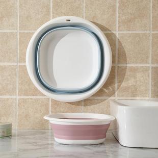 洗衣脸盆 折扣价 携式 可折塑叠盆洗脚盆料家用婴儿大中小个便装