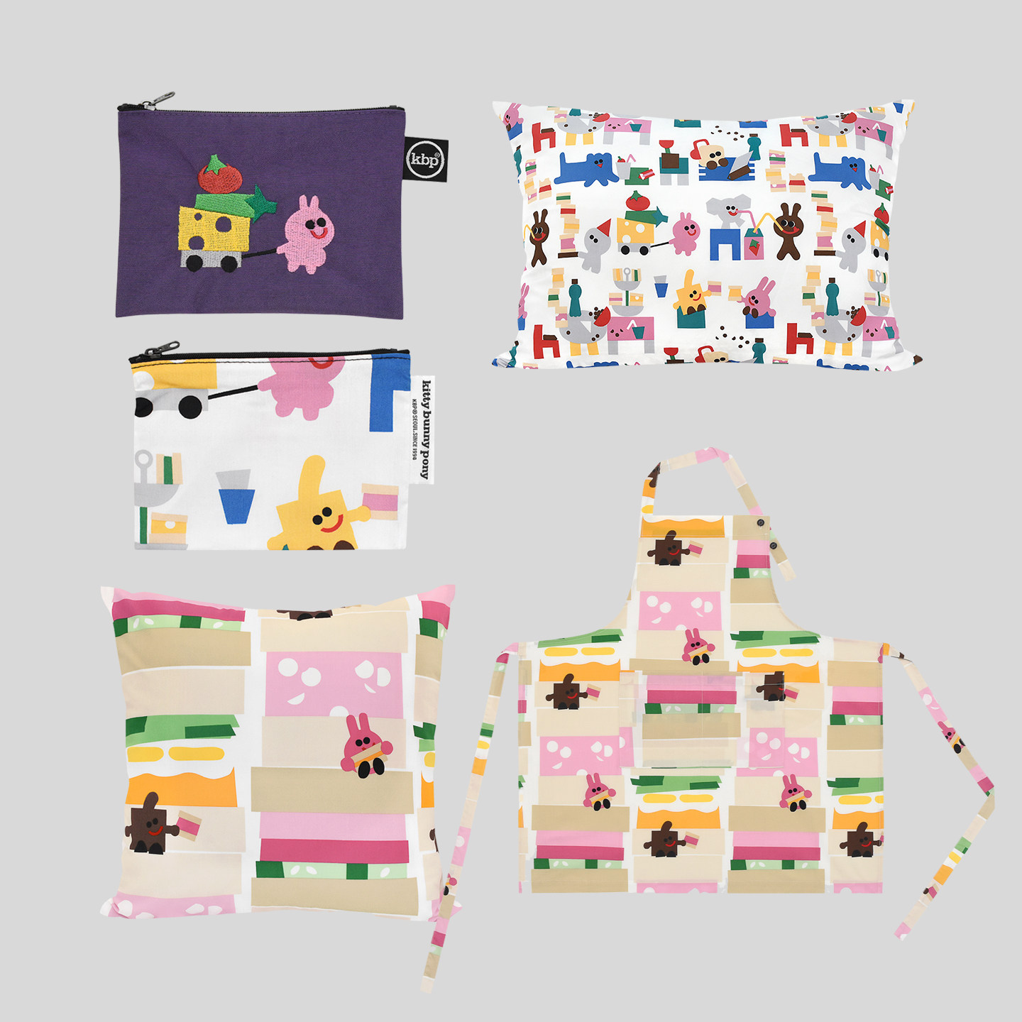 KBP BIBI and Friends 手拿包 抱枕 韩国设计师 卡通图案,箱包皮具/热销女包/男包,手拿包,淘宝优惠券,粉丝福利购,淘宝优惠卷