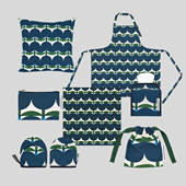 Tulip 手拿包 Lanes 棉布小包 KBP 小花 Navy 少女心 手拎包