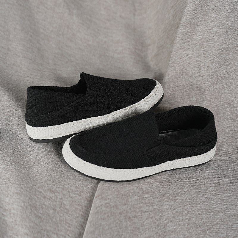 麻色生活帆布男鞋夏季2025亚麻布新款软底N鞋男士休闲无鞋带平板,流行男鞋,布鞋,淘宝优惠券,粉丝福利购,淘宝优惠卷