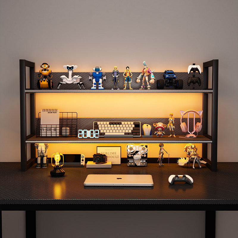 简易书架小型g铁艺置物架书桌上收纳架办公室桌面多层整理架小架,收纳整理,书桌收纳置物架,淘宝优惠券,粉丝福利购,淘宝优惠卷