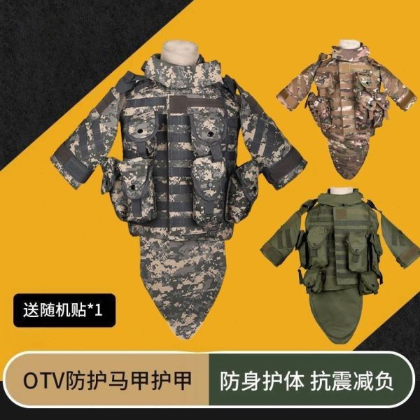 挂T甲装备护衣有马甲弹背甲弹O防军事美式暗区突围V重型战术背心