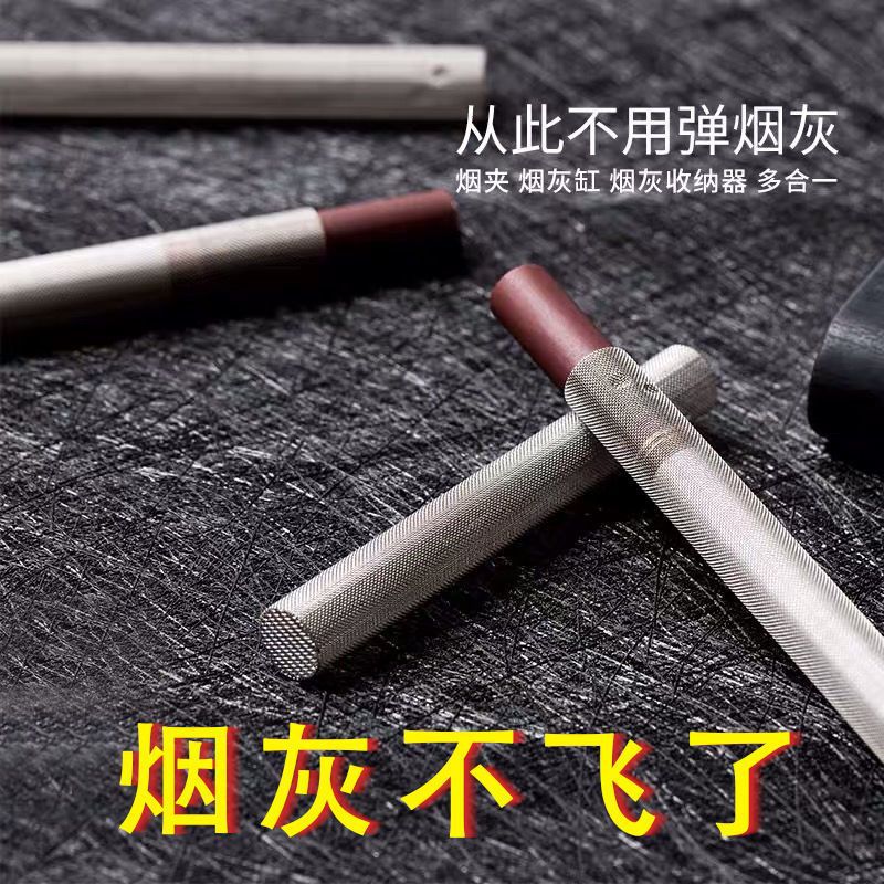 跨境懒人烟嘴不掉烟灰开车抽烟汽车车内车载吸烟烟套防飞灰套